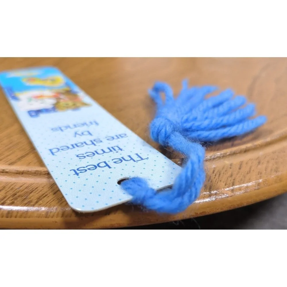 Vtg 1985 ANTIOCH Bearly Yours BOOKMARK 1985 The Best Times are Shared by Friends